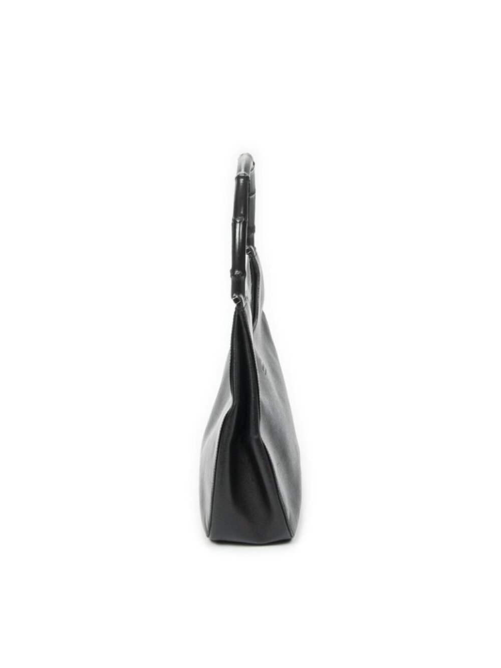 Gucci Bamboo Hobo Black Texture Leather - Picture 4 of 10